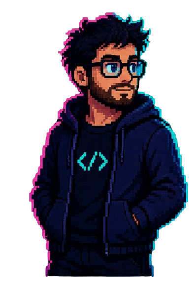 Pablo en estilo pixel art